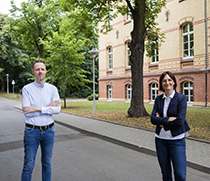 Dipl.-Ing. André Helm und Dr.-Ing. Jana Fruth
